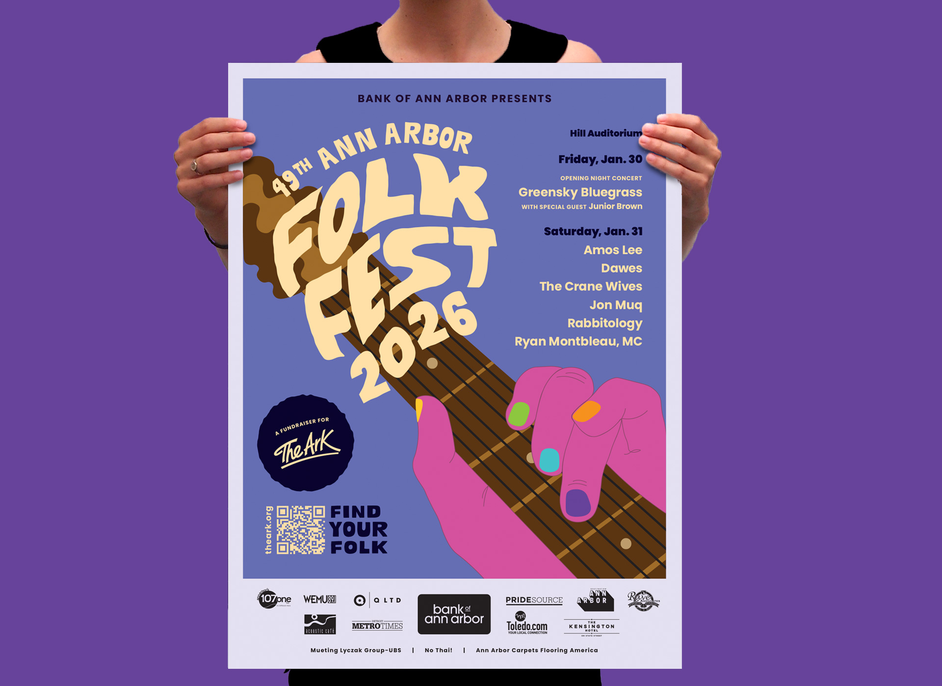 2026 Folk Fest Poster