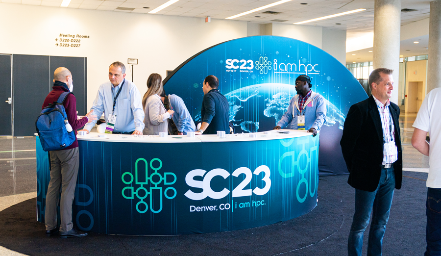 SC23 booth photo