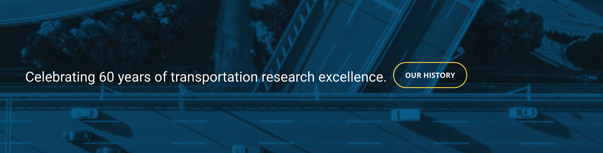 UMTRI website banner: Celebrating 60 years of transportation research excellence.
