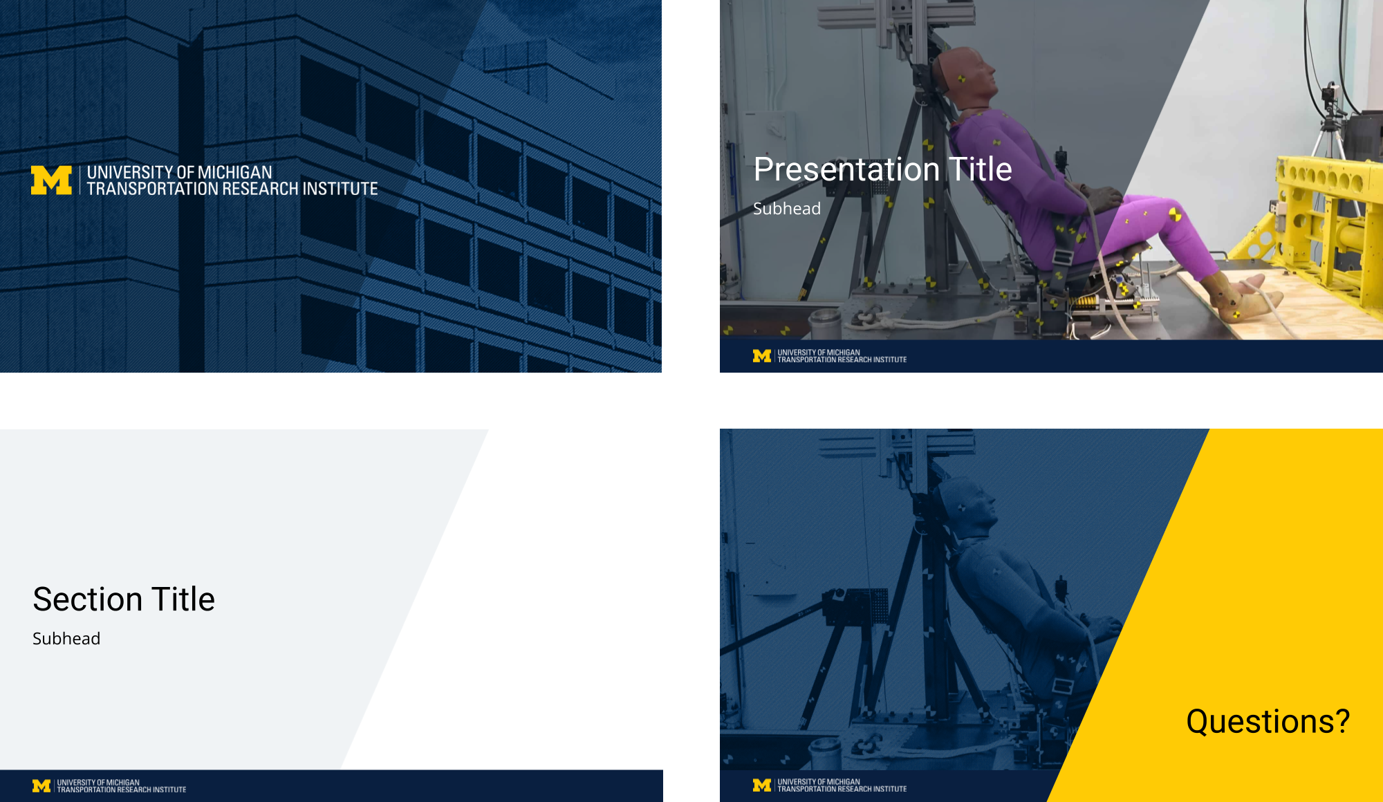 UMTRI slide deck example